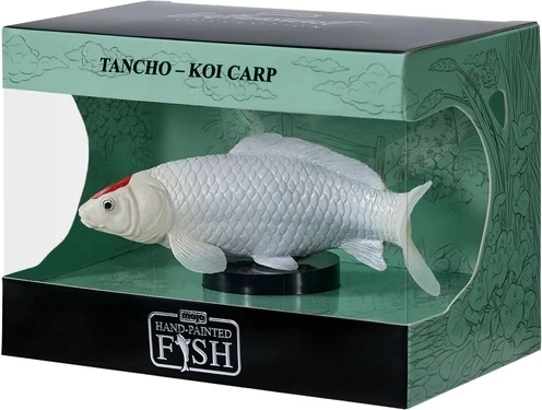 Mojo Figurine Koi-Karpfen Tancho in der Box