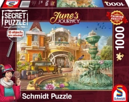 Secret Puzzle June's Journey: Orchideen-Anwesen 1000 Teile