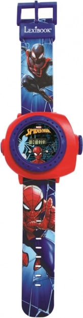 Digitale Projektionsuhr Spider-Man für Kinder