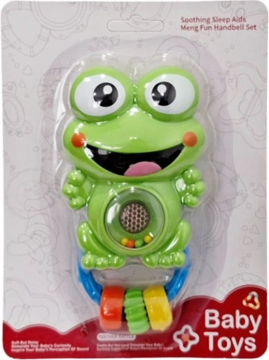 Baby-Rassel Frosch mit Licht