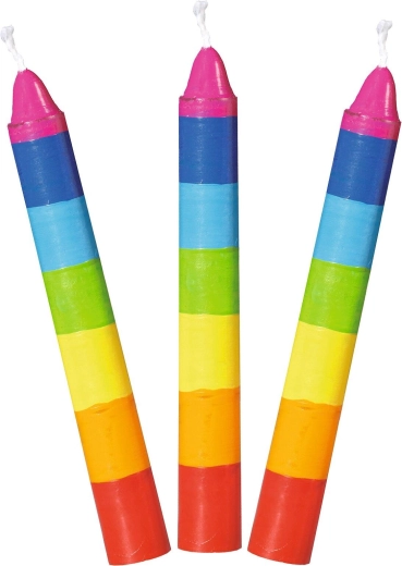 Set bunte Geburtstagskerzen – 1 Stück