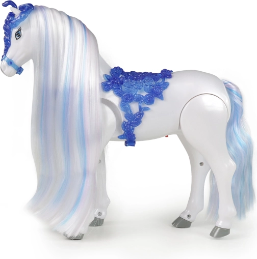 Elektrisches Pferd mit kämmbaren Haaren Winterkönigreich
