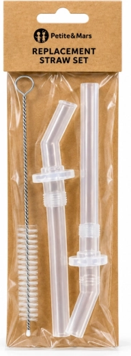 PETITE&MARS Ersatzstrohhalm-Set für Thermosflasche 350 ml