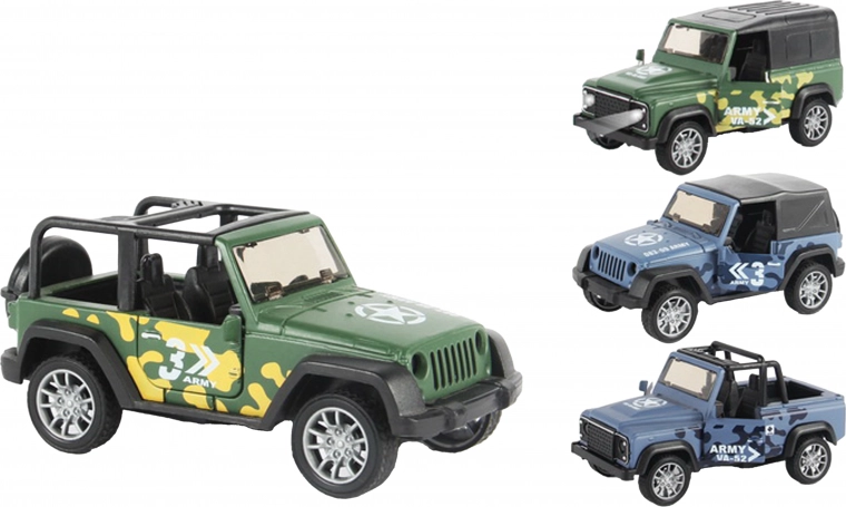 Militärisches Metallauto 11 cm