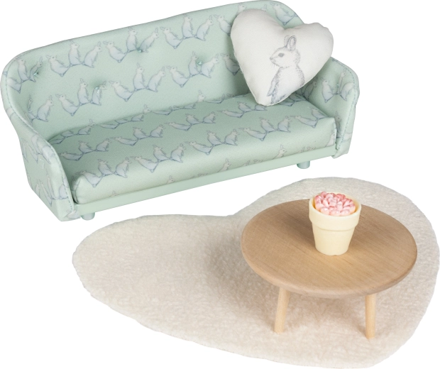 Lundby Wohnzimmermöbel für ein Puppenhaus