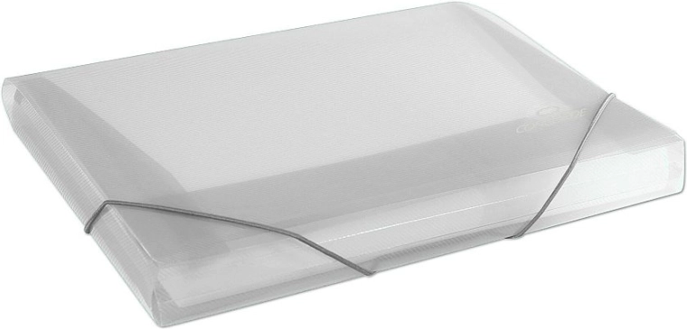 Aktendeckel mit Gummiband A4, transparent CONCORDE