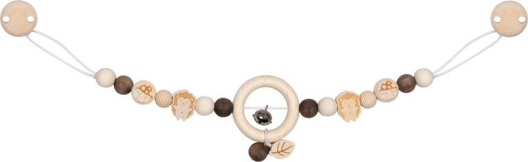 Kinderwagenkette Igel mit Clips