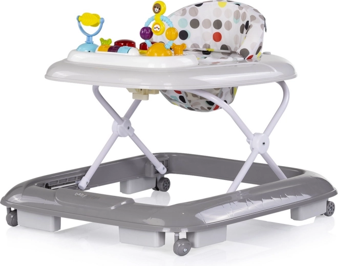 Interaktiver Baby-Lauflernwagen Baby Steps Grey CHIPOLINO