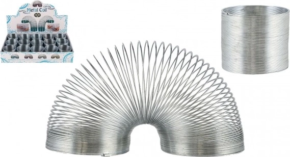 Metallische magische Feder Slinky