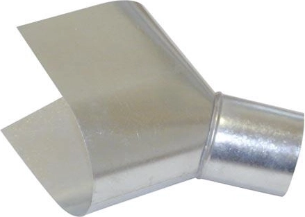 Trichter aus verzinktem Stahl 80 mm