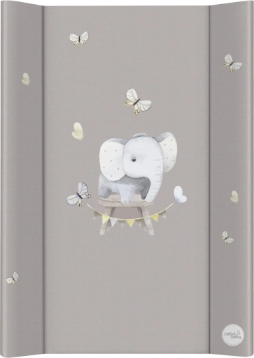 Ceba Baby ultra leichte harte Wickelauflage mit Brett 50 × 70 cm little elephant