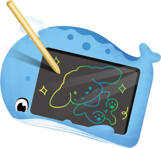 2Kids Toys Kinder-LCD-Zeichentablet Wal – 1 Stück