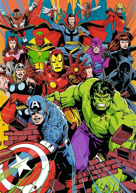 Puzzle Trefl Premium Plus Marvel: Marvel Helden 1000 Teile