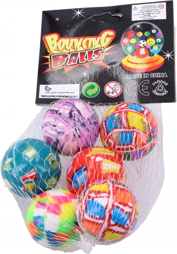 Hüpfball-Set 3 cm – 6 Stück