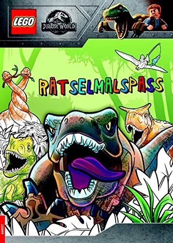 LEGO Jurassic World Spaß mit Rätseln und Ausmalen – Buch