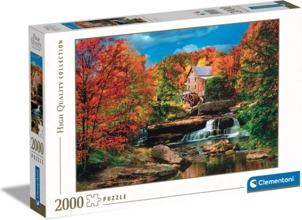 CLEMENTONI Puzzle 2000 Teile Alte Mühle