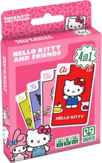Kartenspiel Shuffle Hello Kitty 4in1
