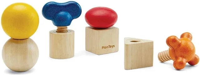 PlanToys Muttern und Schrauben II