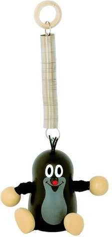 Großer hängender Maulwurf auf Feder