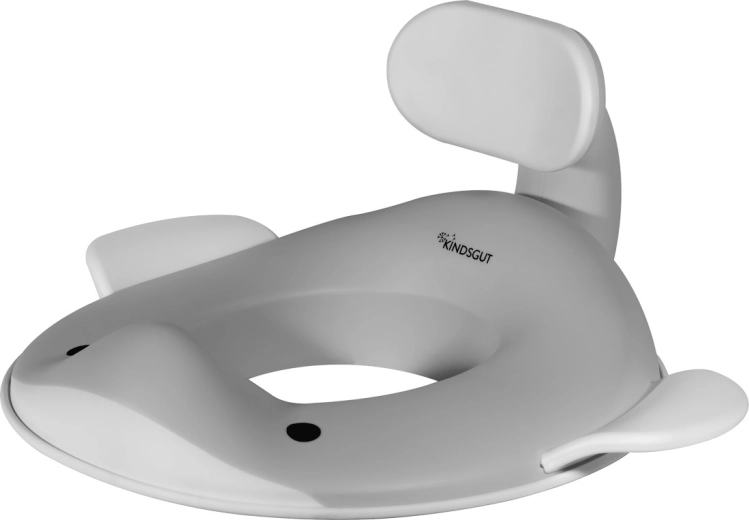Kindsgut Kinder-WC-Sitzverkleinerer Wal dunkelgrau