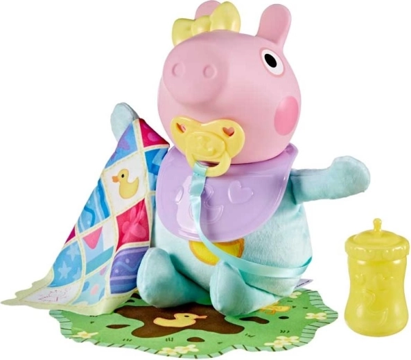 Peppa Wutz Interaktives Baby Evie Plüschpuppe 28 cm