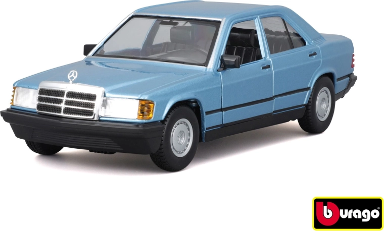 Metallmodellauto 1:24 MERCEDES-BENZ 190 E – Diamond Blue
