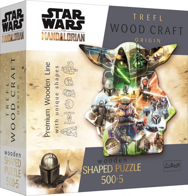 Holzpuzzle TREFL The Mandalorian: Geheimnisvoller Grogu