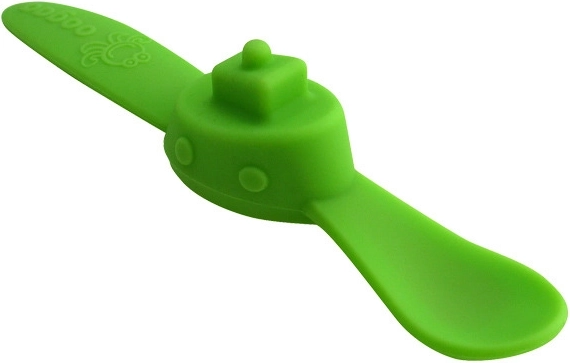Kinderlöffel Boot Oogaa grün