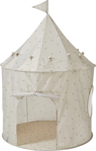 3 Sprouts Kinderzelt aus recyceltem Polyester blueberry taupe - 1 Stück