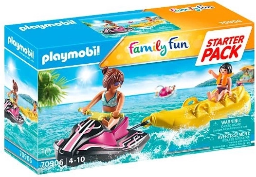 Playmobil Family Fun Starter Pack Wasserscooter mit Bananenboot