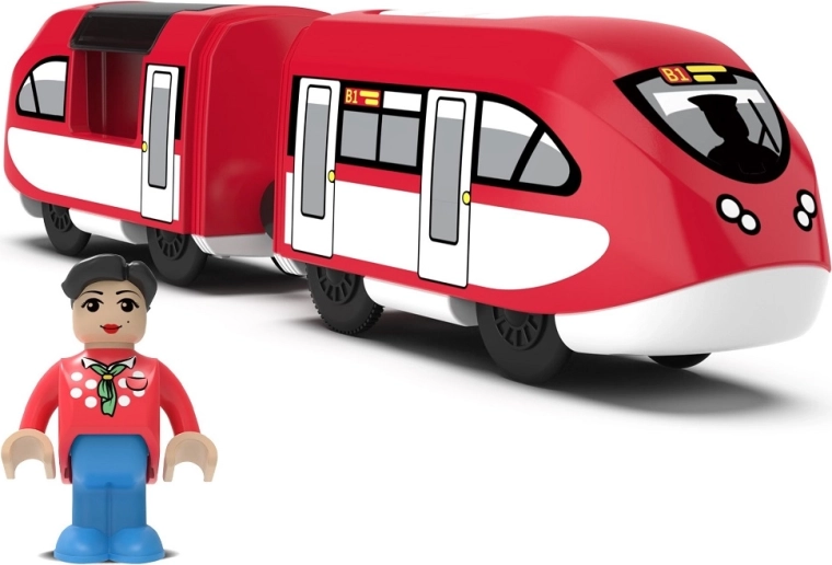 Elektrischer Stadtzug mit Lokführer-Figur 2Kids Toys