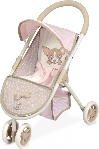 Sportlicher Dreirad-Puppenwagen Didi 55 cm