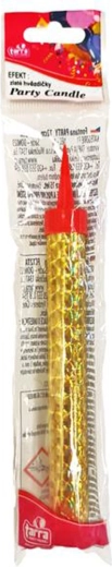Partyfontäne 12 cm – goldene Funken