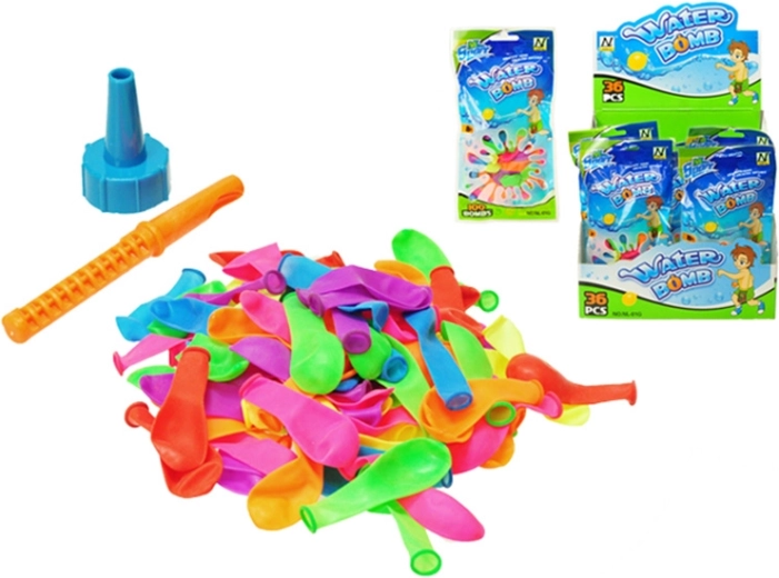 Wasserbomben – Set mit 100 Ballons und Füllaufsatz