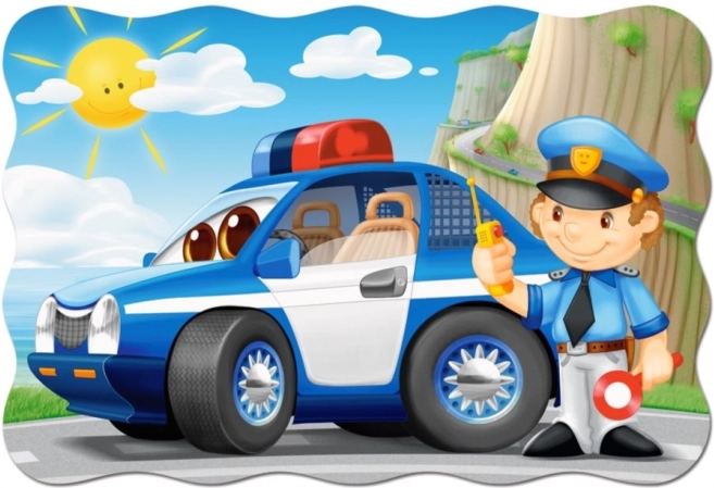 Puzzle Maxi Polizei 20 Teile