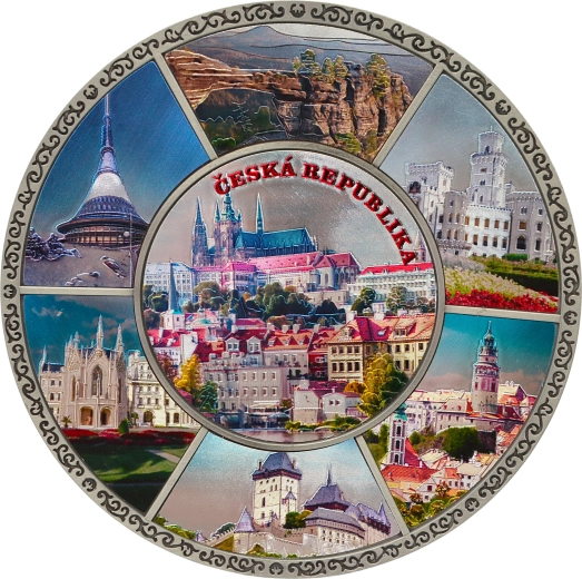 Dekorativer Teller Tschechische Republik Sparkys