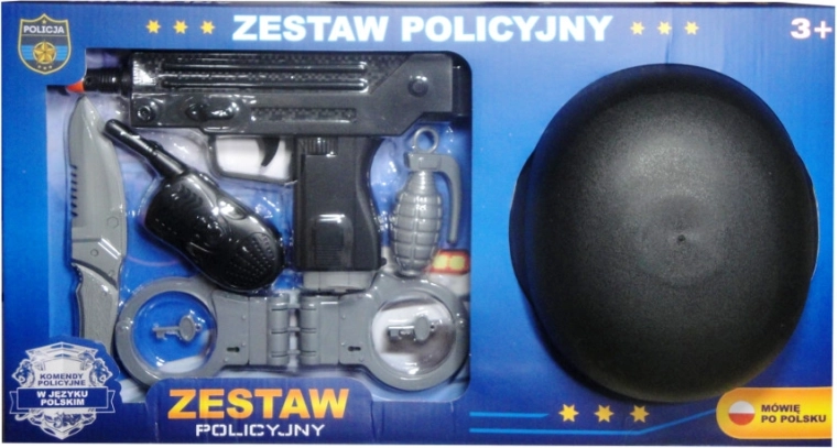 Polizeiset mit polnischem Sprachmodul