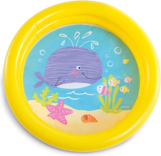 Aufblasbares Kinderplanschbecken mit Tiermotiven 61 × 15 cm Intex