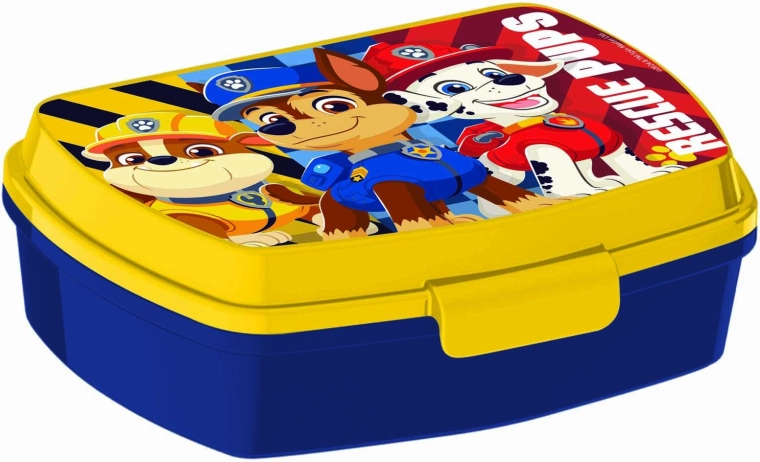 Plastische Brotdose PAW PATROL 17,5 × 14 × 6,5 cm