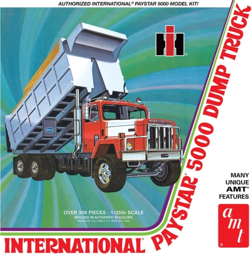 Kunststoffmodell AMT International Paystar 5000 Kipper 1:25