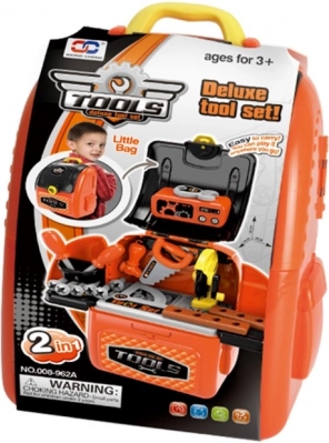 Werkzeugset für Kinder im Rucksack