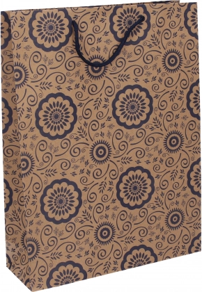 Geschenktasche Kraft L 27,5 × 36,5 × 9 cm