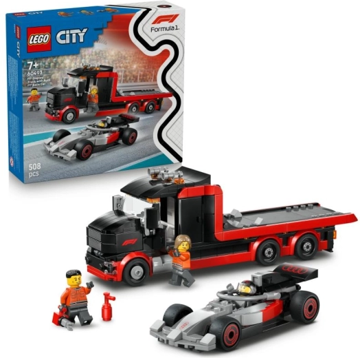City Lkw F1 mit AUDI F1-Monoposto