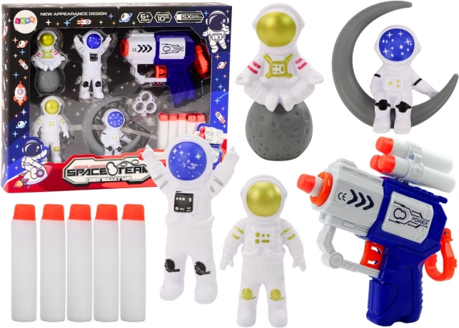 Kosmonauten Soft-Pfeilpistolen-Set