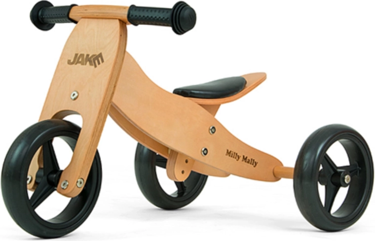 Kinder-Laufrad Milly Mally Jake 2-in-1 Natural