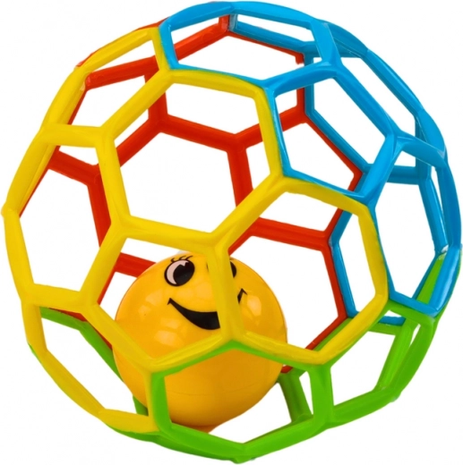 Gummiball für Kinder mit Rassel – Tinker Bell, bunt