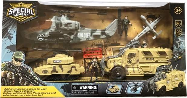 Militärset mit Figuren