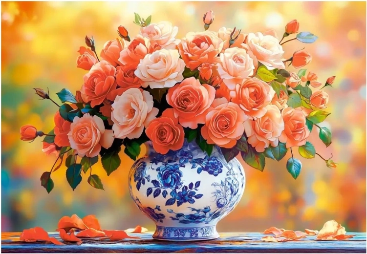 Castorland Puzzle Sommerrosen 1500 Teile