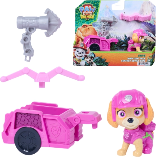 Spin Master Paw Patrol: Dino-Film – Skye-Figur mit Wagen und Zubehör