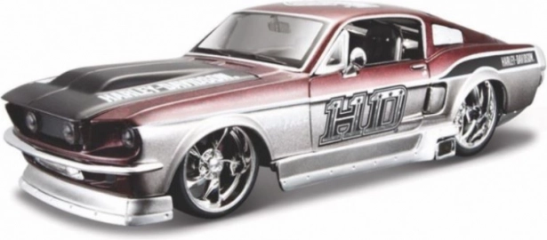 Sammlermodell FORD MUSTANG GT 1967 1:24 – Lizenz HARLEY-DAVIDSON